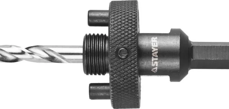 Державка с пружинным фиксатором для коронок