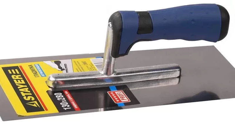 Гладилка  "PROFI" нержавеющая с двухкомпонентной ручкой,