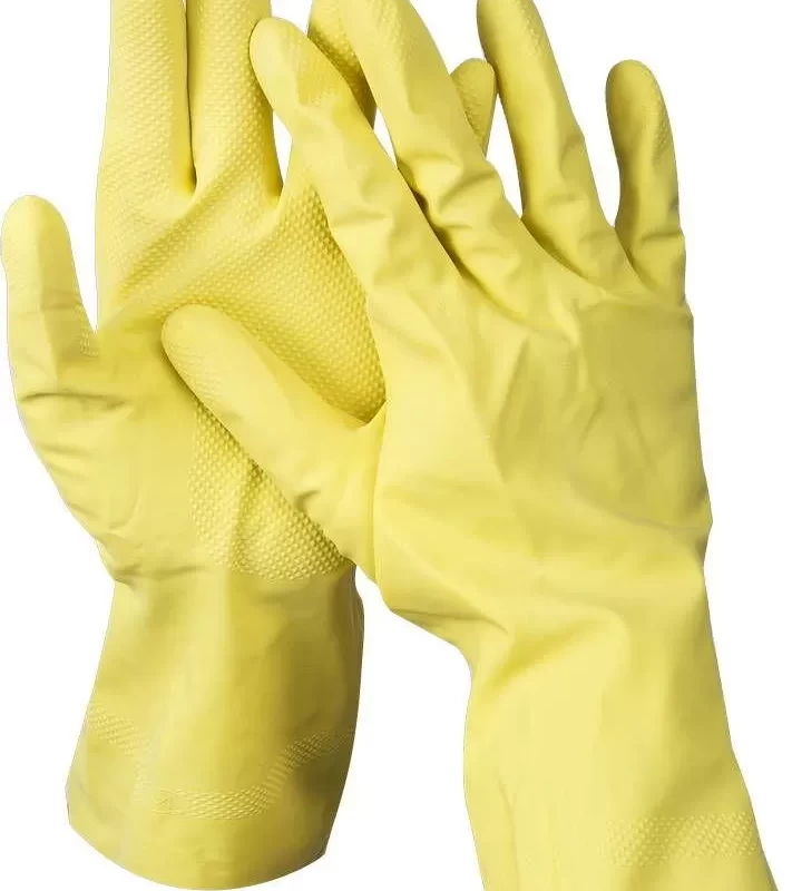 Перчатки хозяйственные латексные, XL// Сибртех
