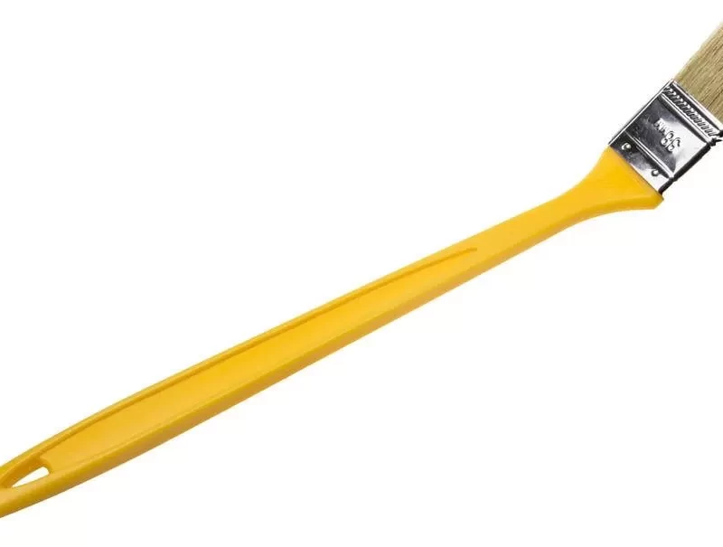 Кисть радиаторная  "UNIVERSAL-MASTER", светлая натуральная щетина, пластмассовая ручка,