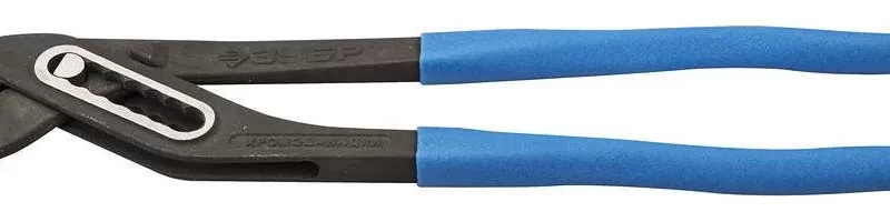 Клещи переставные, Cr-V сталь, коробчатый шарнир, оксидированное покрытие с полировкой,