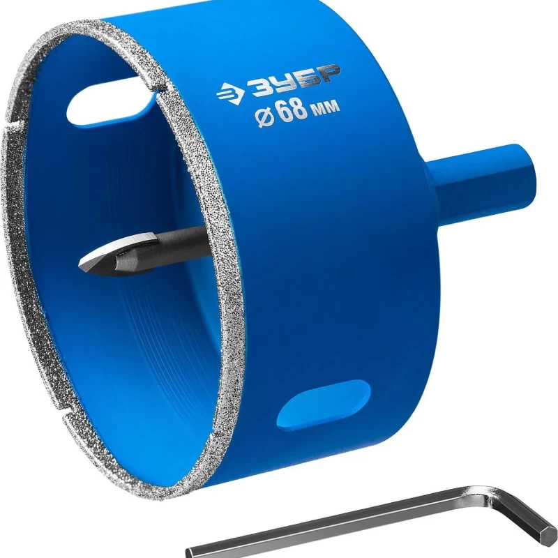 Коронка алмазная по кафелю и стеклу,