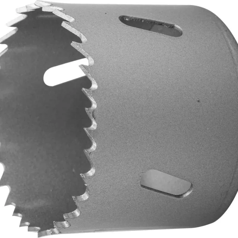 Коронка биметаллическая, быстрорежущая сталь, глубина сверления до