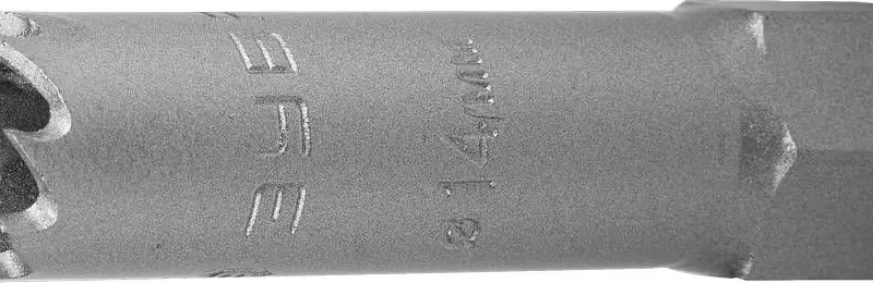 Коронка биметаллическая, быстрорежущая сталь, глубина сверления до