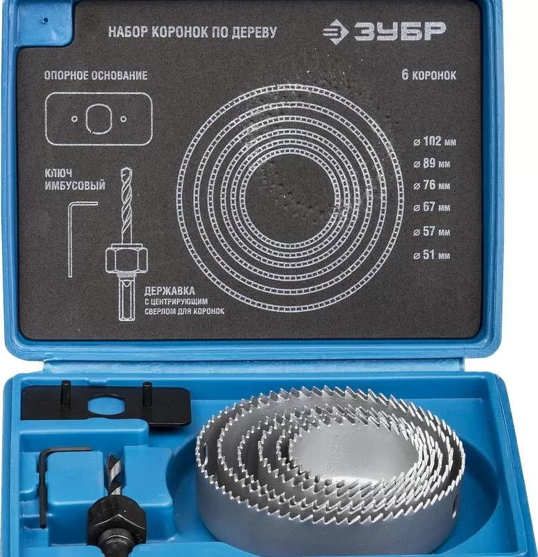 Набор: Коронки по дереву