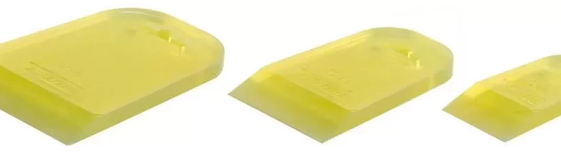 Набор  "MASTER": Шпатели резиновые прозрачные,