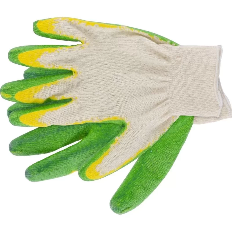 Перчатки трикотажные с двойным латексным обливом