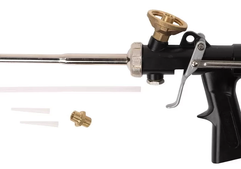 Пистолет "Super-Kraft" для монтажной пены, цельнометаллический,