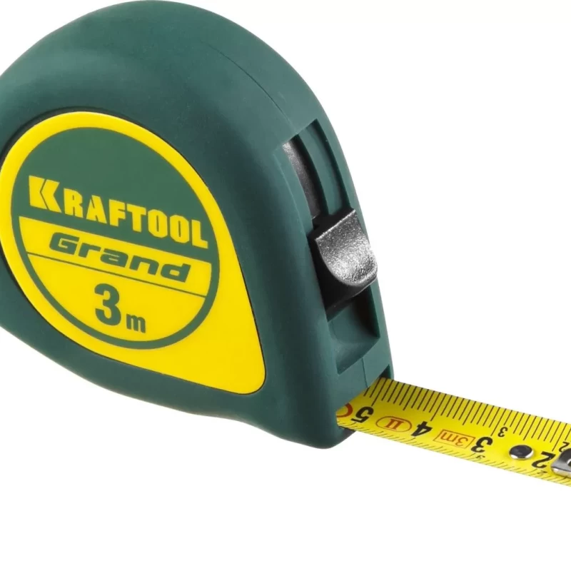 Рулетка  GRAND, обрезиненный пластиковый корпус,