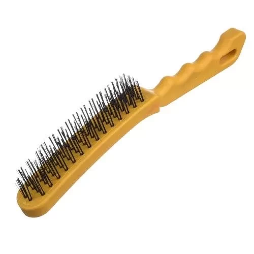 Щетка металлическая, пластиковый корпус