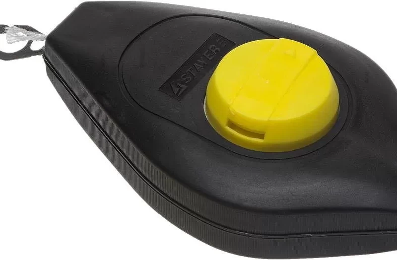 Шнур-отвес  разметочный, корпус пластмассовый,