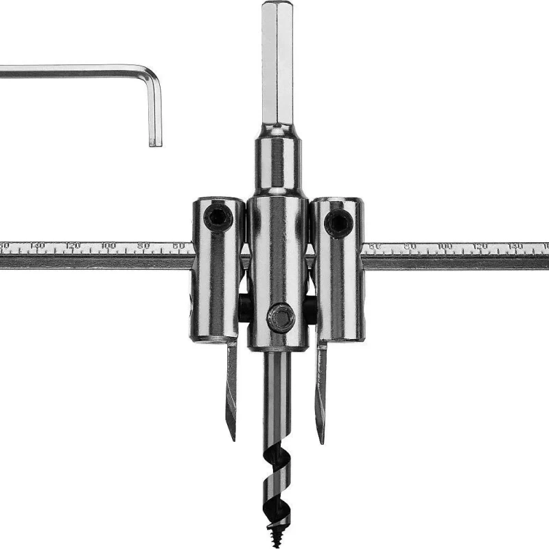 Сверло  "МАСТЕР" регулируемое по дереву, двухрезцовое "Балеринка",