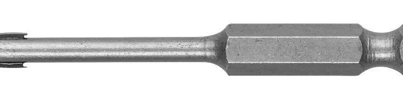 Сверло по кафелю, керамике, стеклу, с двумя режущими лезвиями, шестигранный хвостовик,