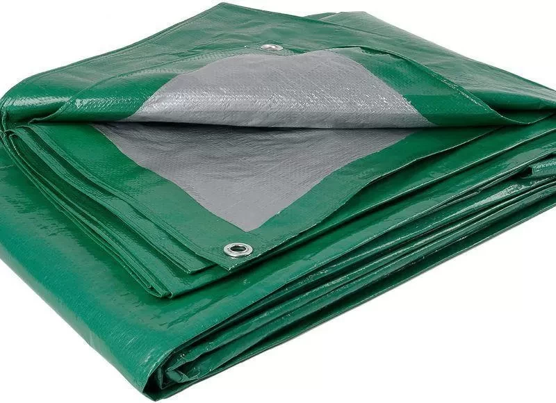 Тент строительный с люверсами плотностью