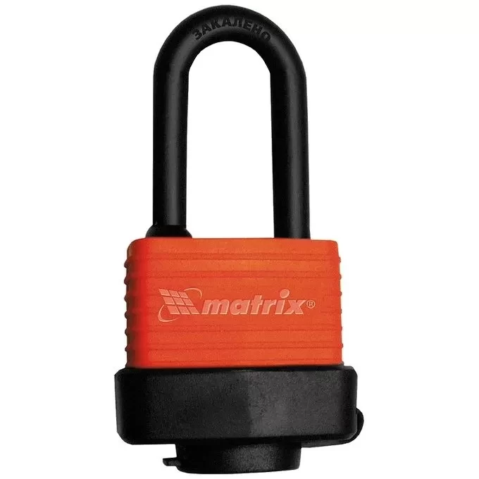 Замок навесной всепогодный, удлиненная